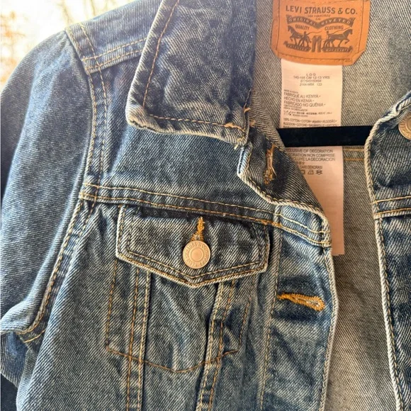 Levi's Blue Jean Jacket for Kids - Picture 6 of 8